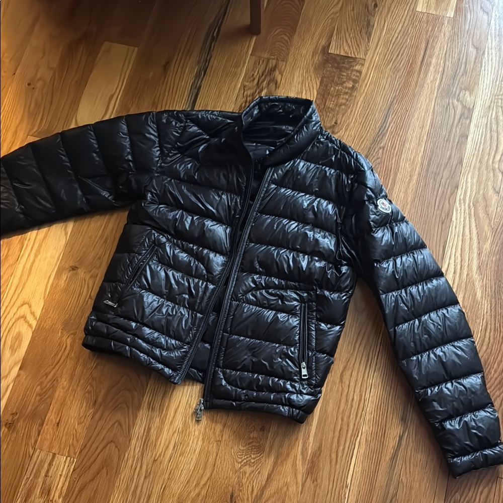 Moncler Acorus Logo-Appliquéd Quilted Glossed-Shell Down - size 1 (XS)